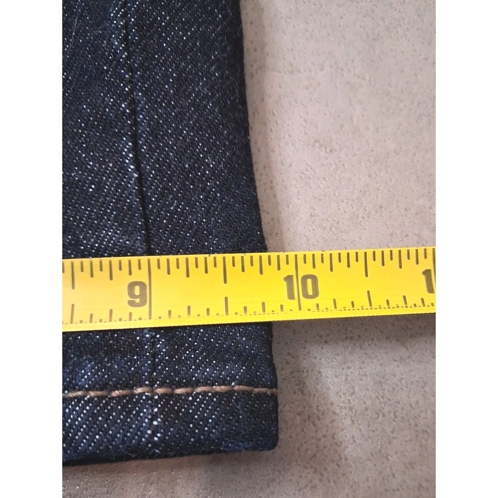 Old Navy Extra High Rise Baby Boot Cut Dark Jeans Size 18 Petite Cowgirl Western - Picture 10 of 10
